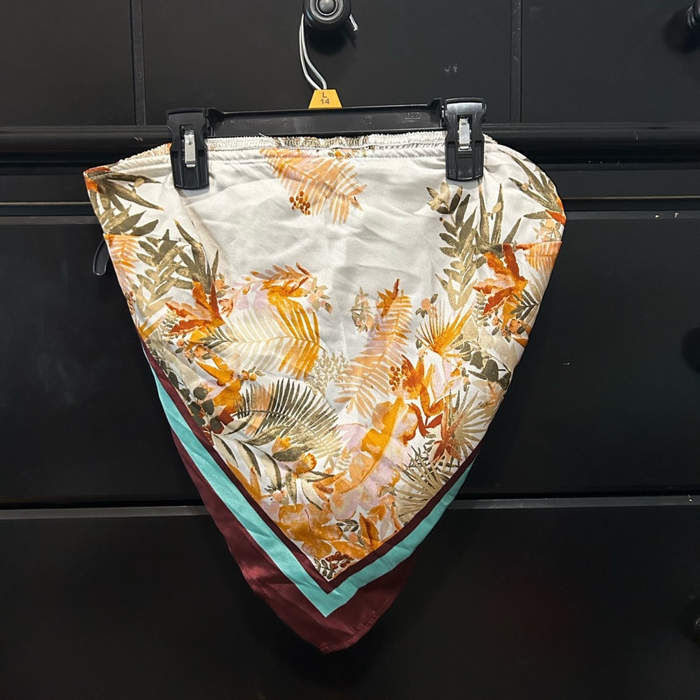 floral bandana top